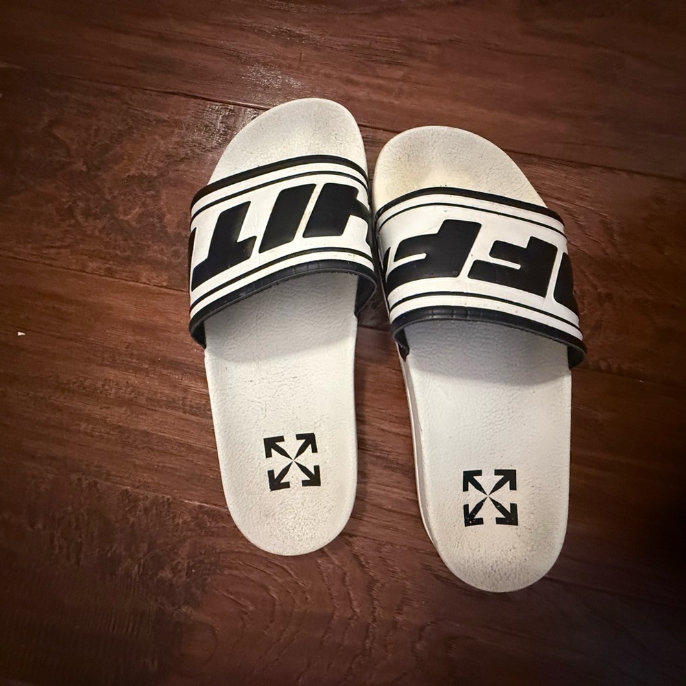 Off White Slides - image 1